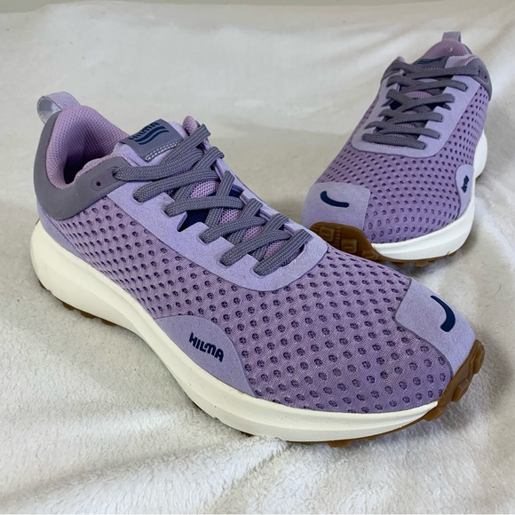 NEW Hilma Running The Everywhere Fit One Women's Size 12 Purple Rose Sneakers - Picture 1 of 6